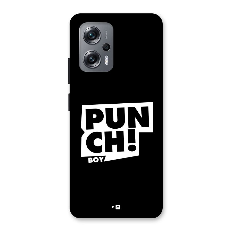 Punch Boy Back Case for Redmi K50i