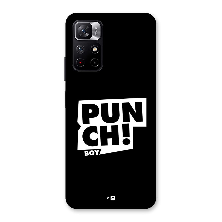 Punch Boy Back Case for Redmi Note 11T 5G