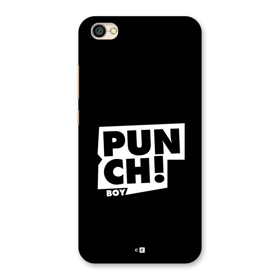 Punch Boy Back Case for Redmi Y1 Lite