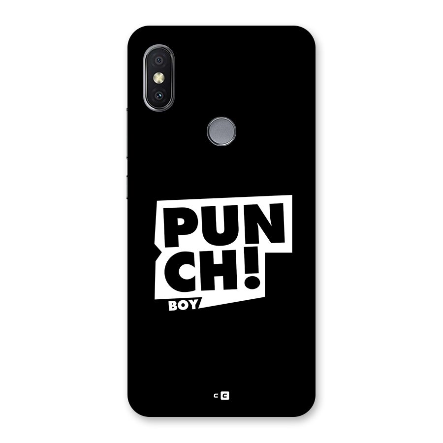 Punch Boy Back Case for Redmi Y2