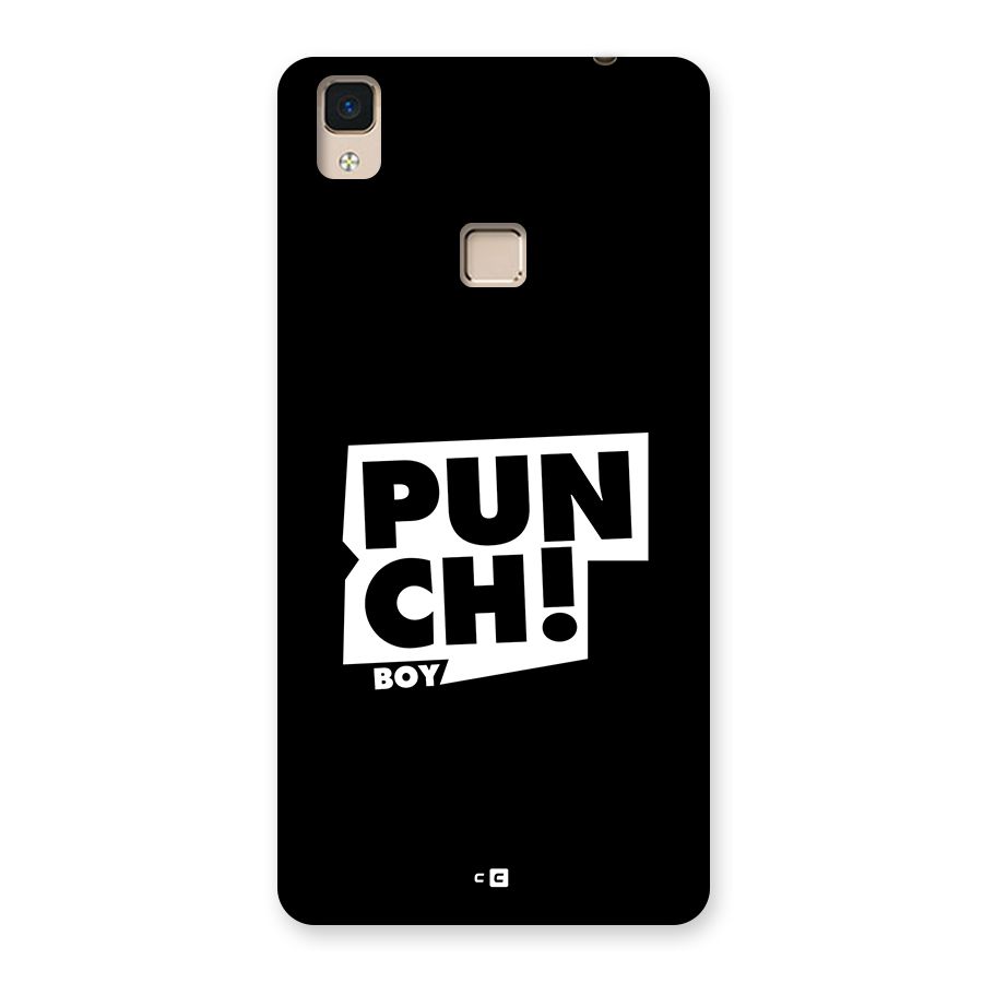 Punch Boy Back Case for V3 Max