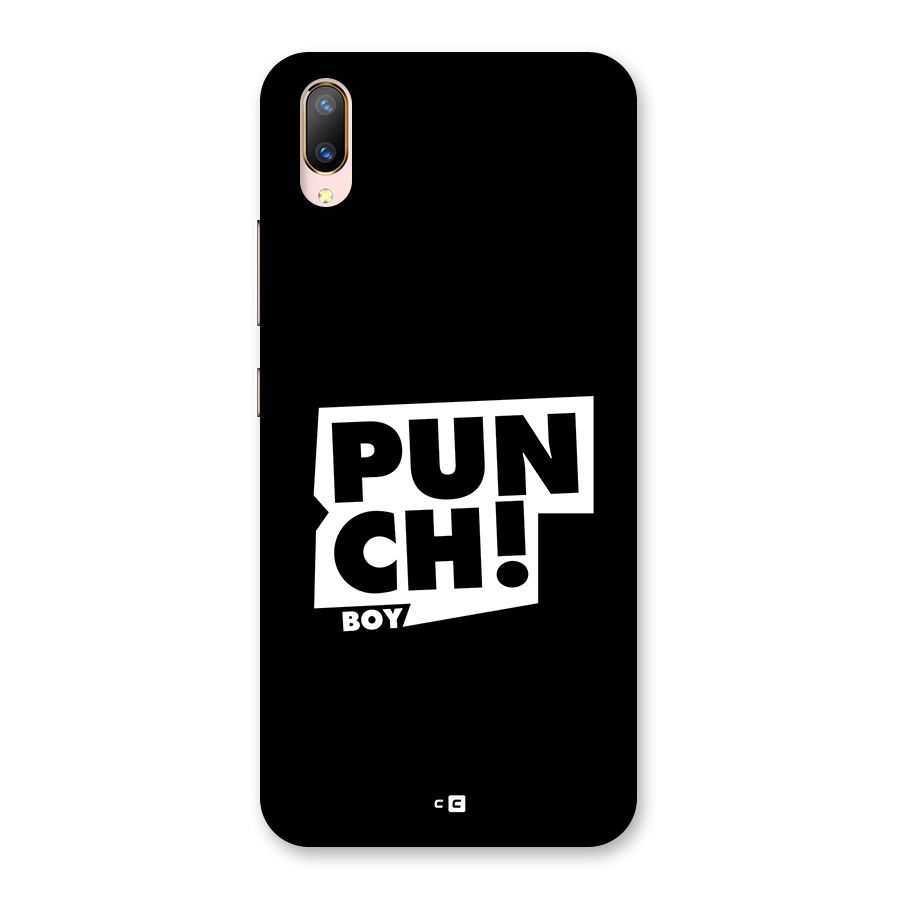 Punch Boy Back Case for Vivo V11 Pro