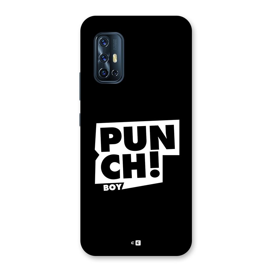 Punch Boy Back Case for Vivo V17