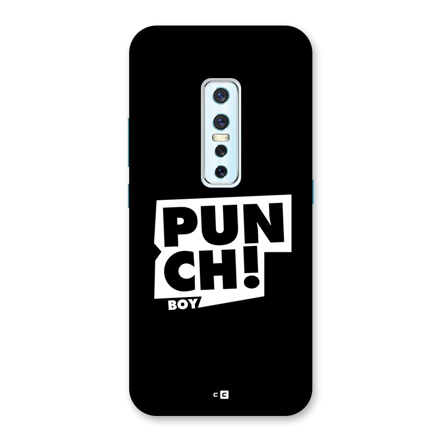 Punch Boy Back Case for Vivo V17 Pro