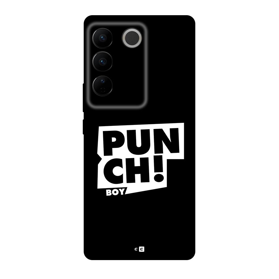 Punch Boy Back Case for Vivo V27