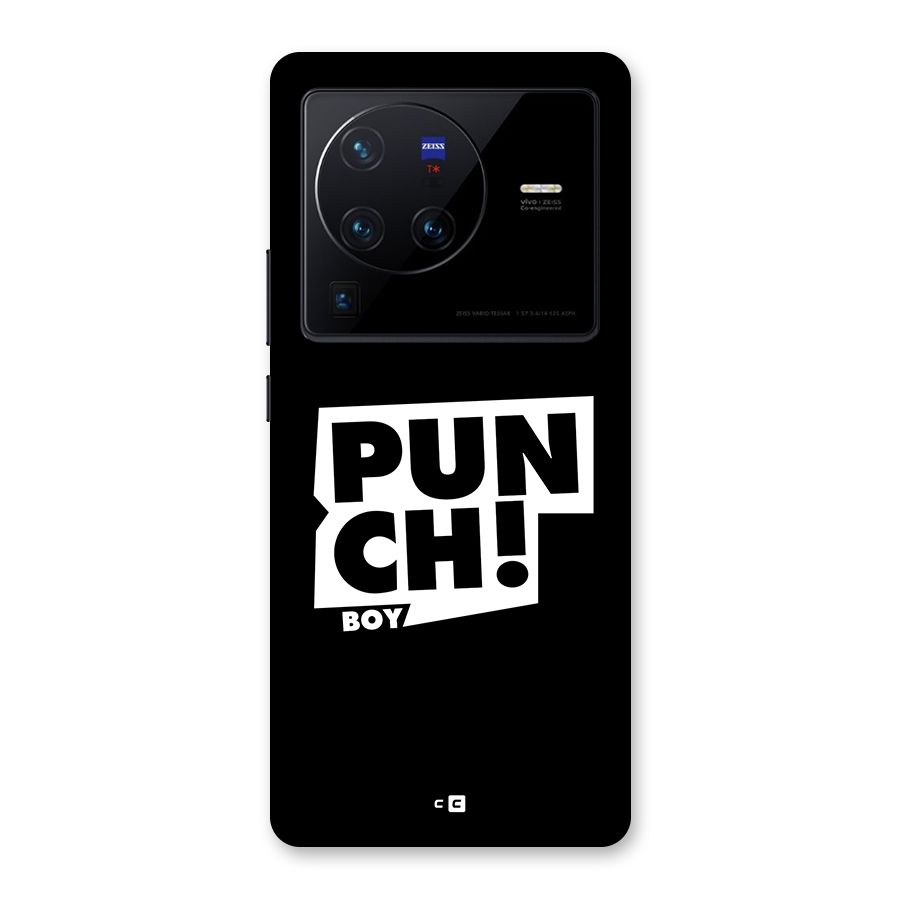 Punch Boy Back Case for Vivo X80 Pro