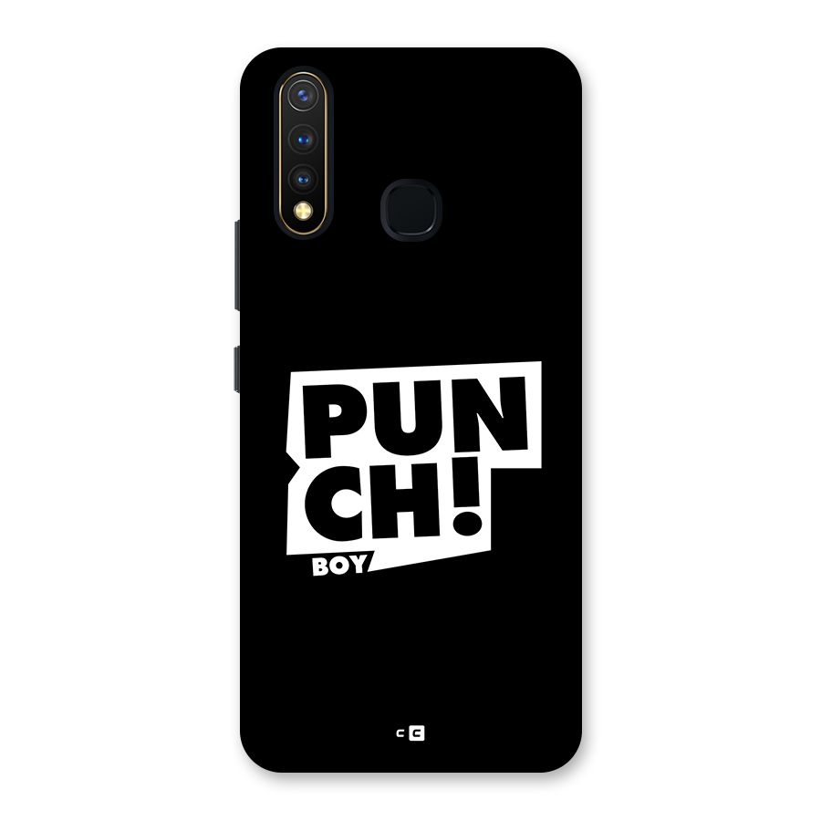 Punch Boy Back Case for Vivo Y19
