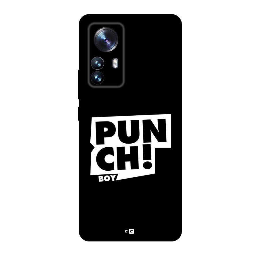 Punch Boy Back Case for Xiaomi 12 Pro