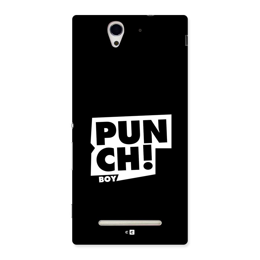 Punch Boy Back Case for Xperia C3