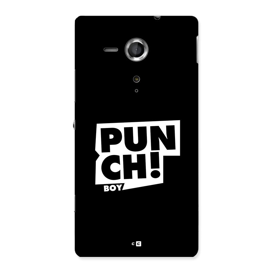 Punch Boy Back Case for Xperia Sp