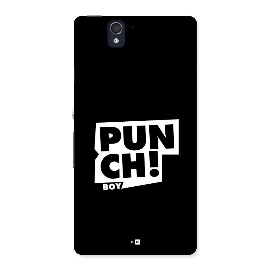 Punch Boy Back Case for Xperia Z