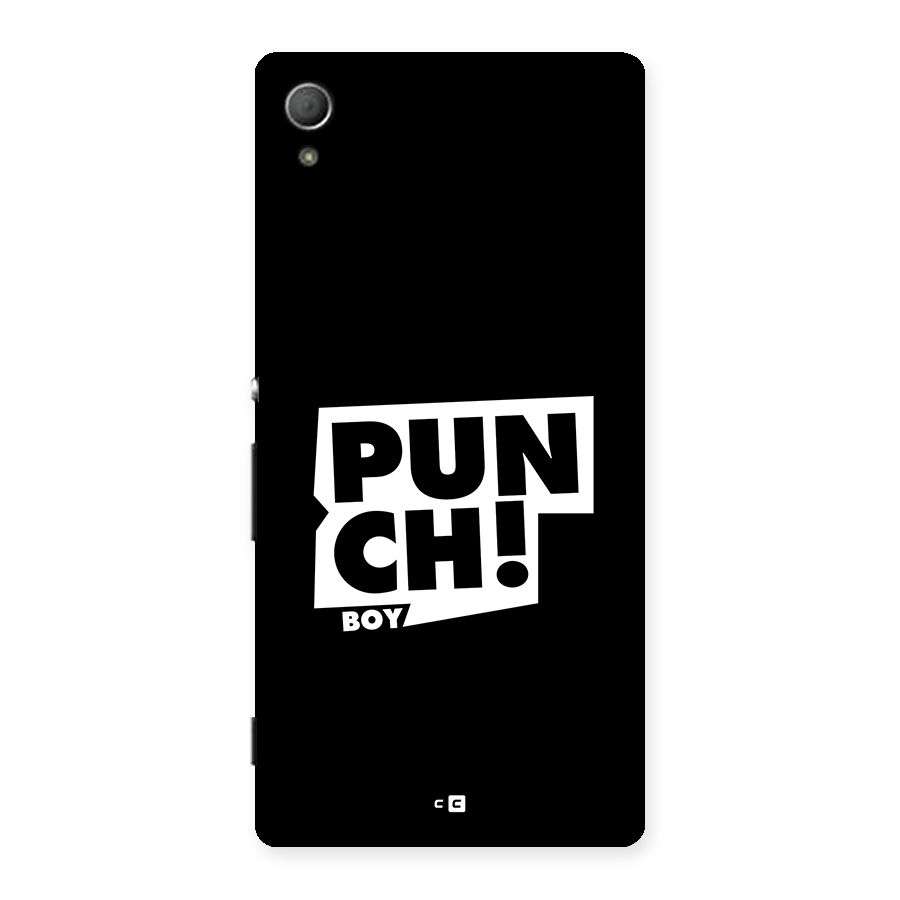 Punch Boy Back Case for Xperia Z3 Plus
