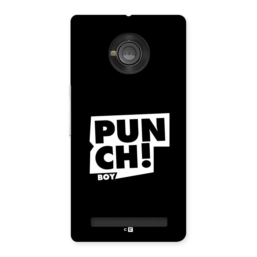 Punch Boy Back Case for Yunique