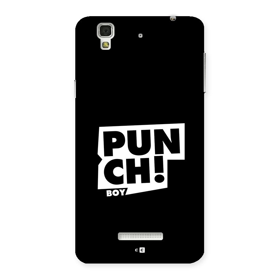 Punch Boy Back Case for Yureka