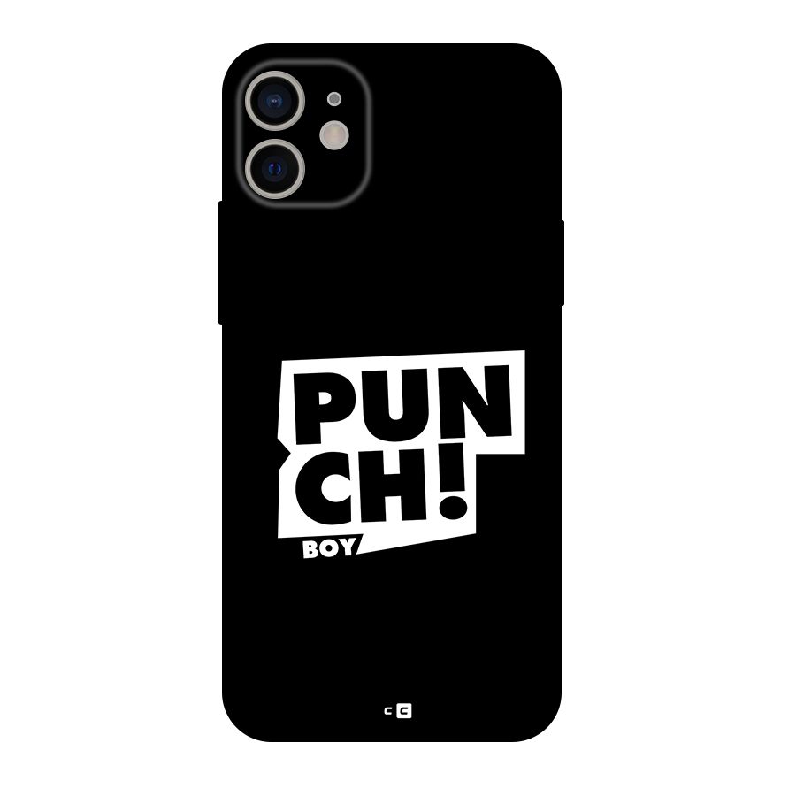 Punch Boy Back Case for iPhone 11