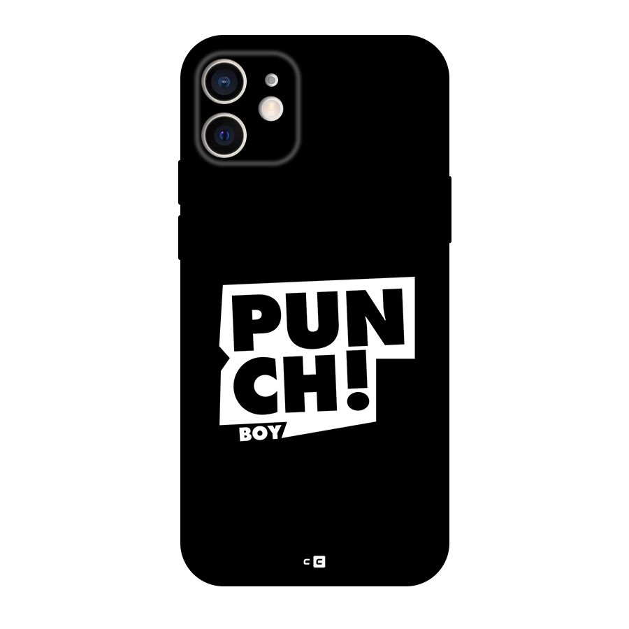 Punch Boy Back Case for iPhone 12