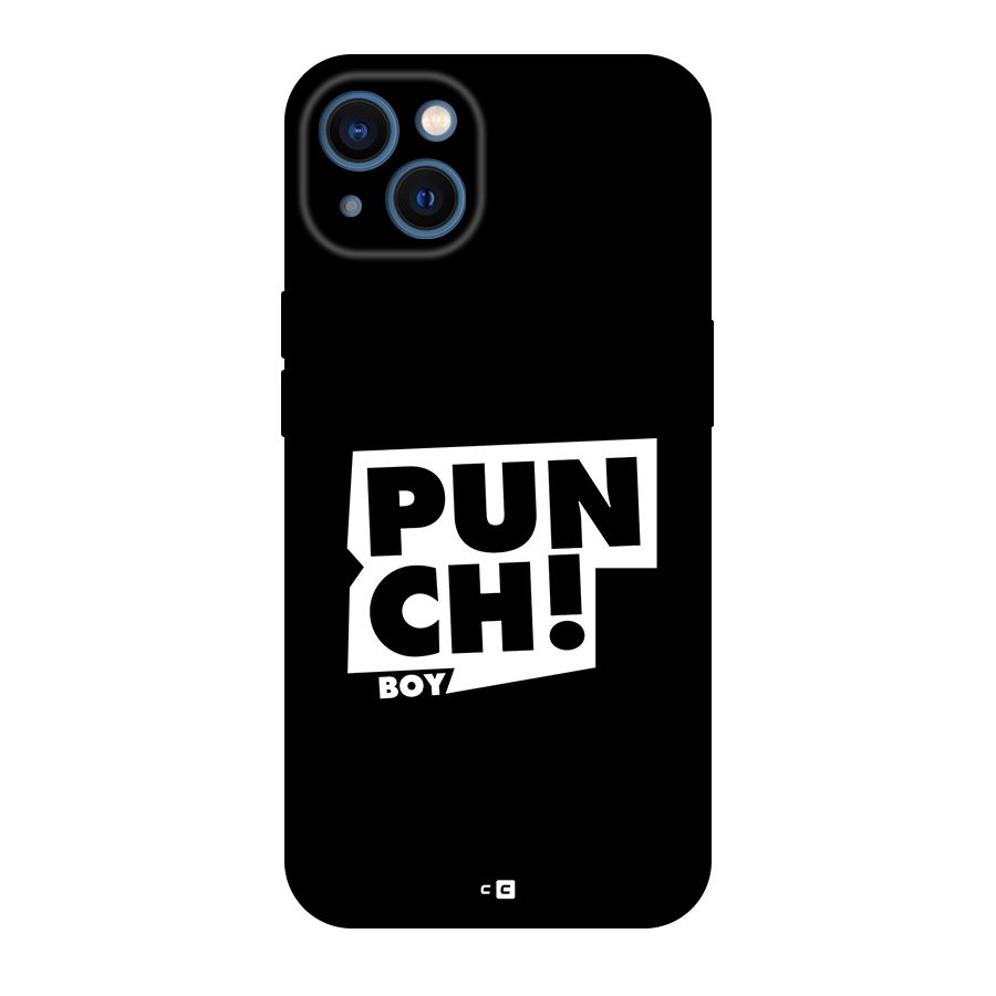 Punch Boy Back Case for iPhone 13