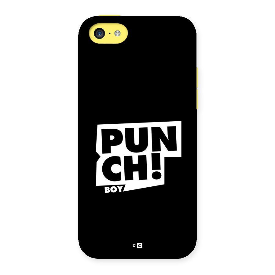 Punch Boy Back Case for iPhone 5C