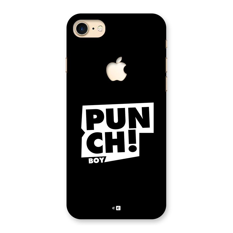 Punch Boy Back Case for iPhone 7 Apple Cut