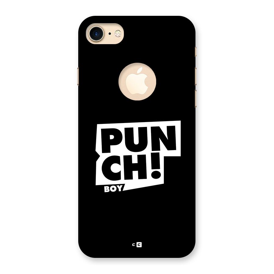 Punch Boy Back Case for iPhone 7 Logo Cut