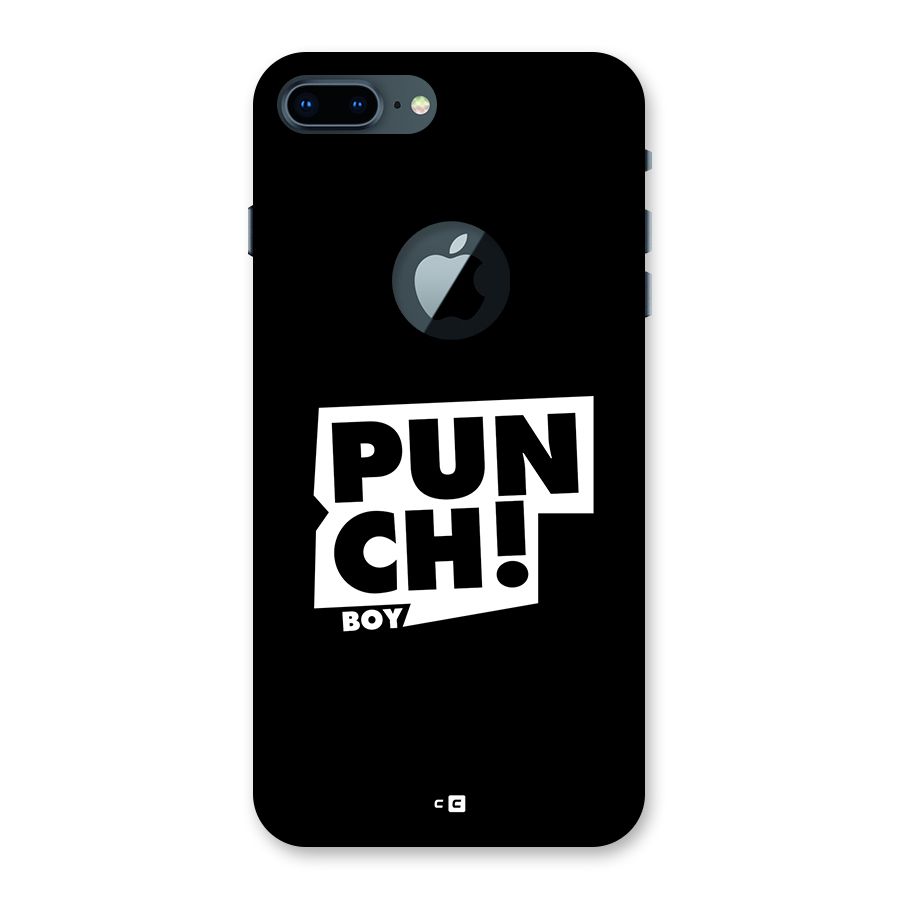 Punch Boy Back Case for iPhone 7 Plus Logo Cut