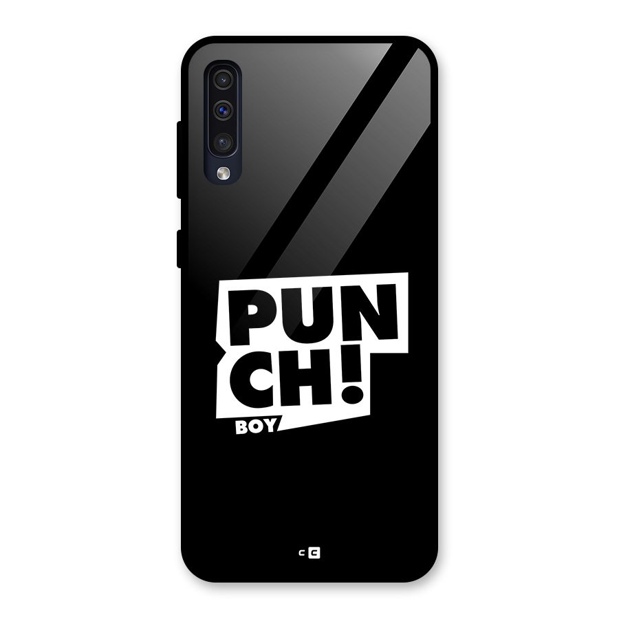 Punch Boy Glass Back Case for Galaxy A50s