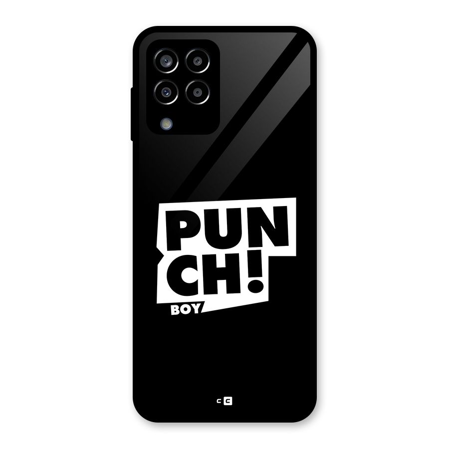 Punch Boy Glass Back Case for Galaxy M33