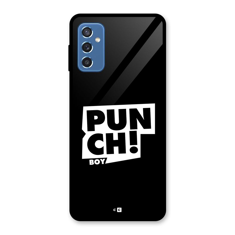 Punch Boy Glass Back Case for Galaxy M52 5G