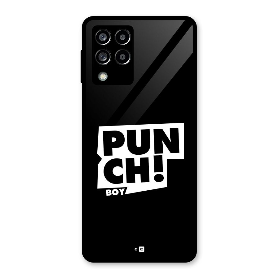 Punch Boy Glass Back Case for Galaxy M53 5G