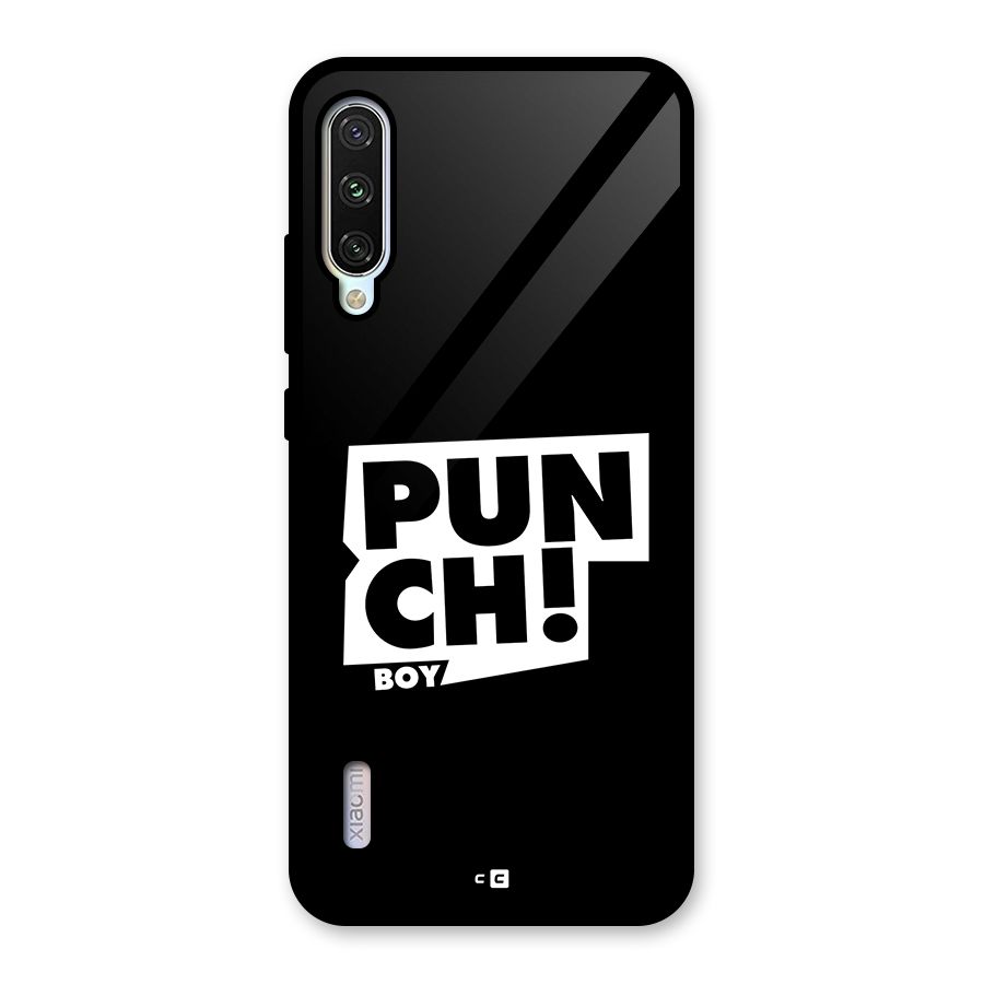 Punch Boy Glass Back Case for Mi A3