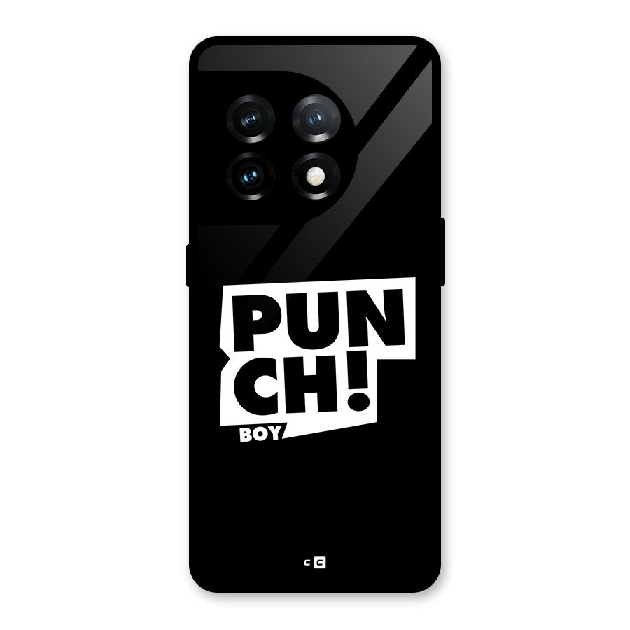 Punch Boy Glass Back Case for OnePlus 11