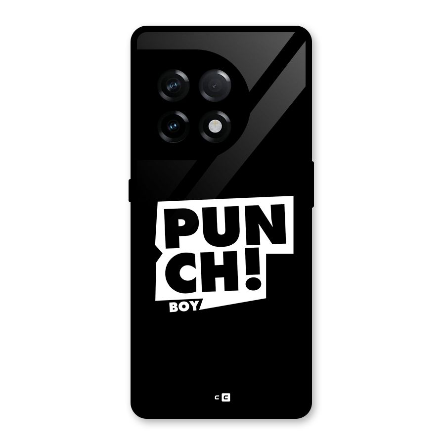 Punch Boy Glass Back Case for OnePlus 11R