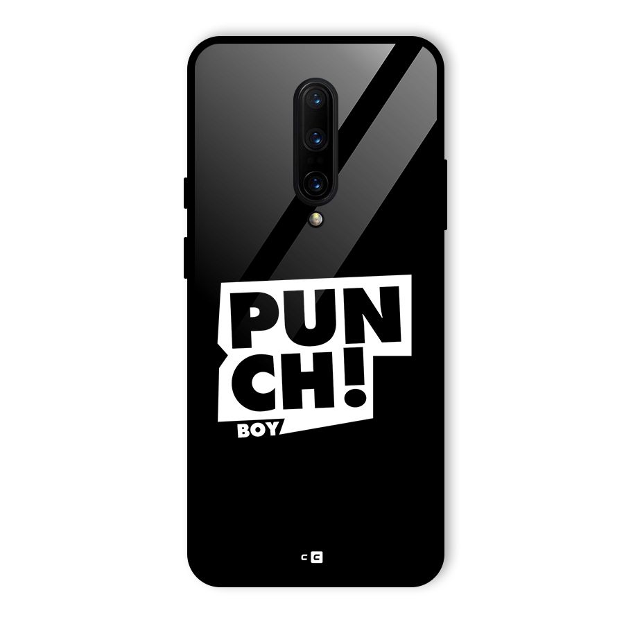 Punch Boy Glass Back Case for OnePlus 7 Pro