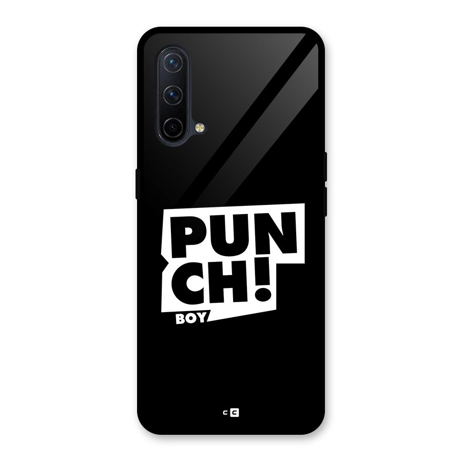 Punch Boy Glass Back Case for OnePlus Nord CE 5G