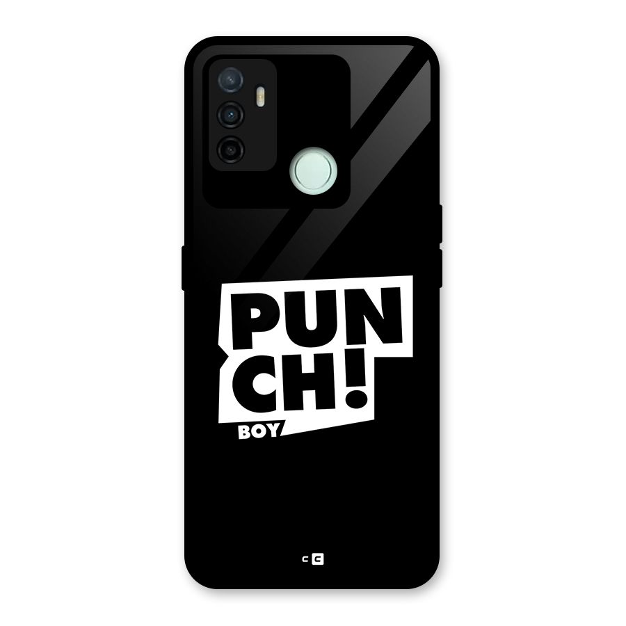 Punch Boy Glass Back Case for Oppo A53