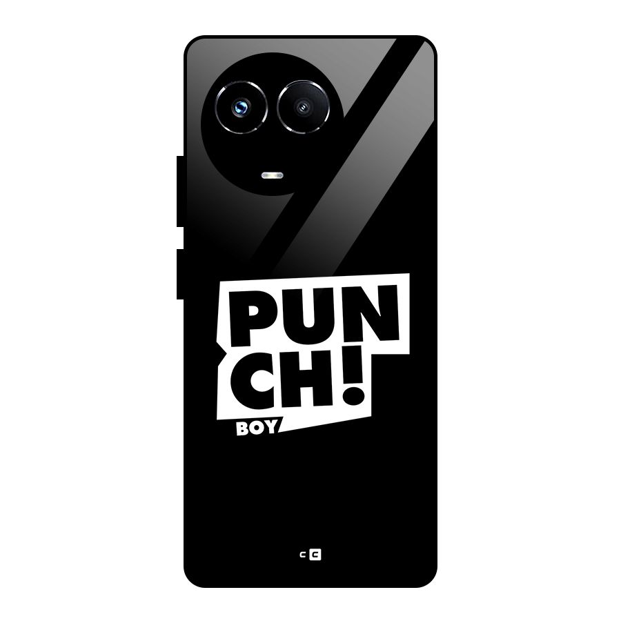 Punch Boy Glass Back Case for Realme 11X