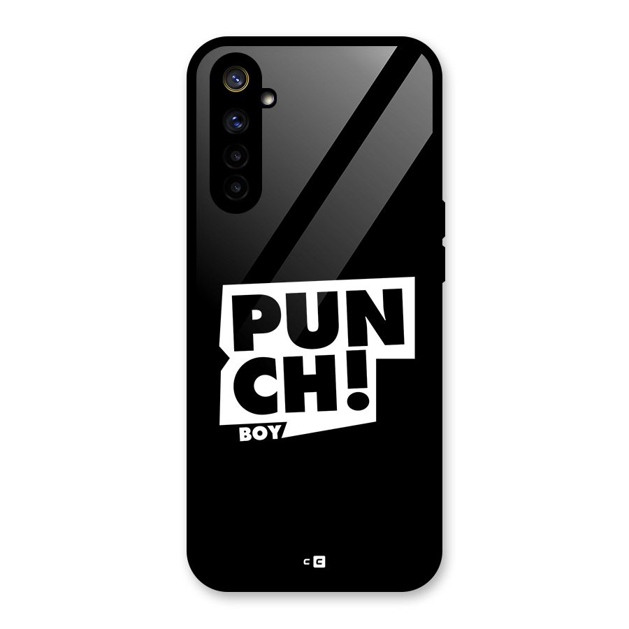 Punch Boy Glass Back Case for Realme 6