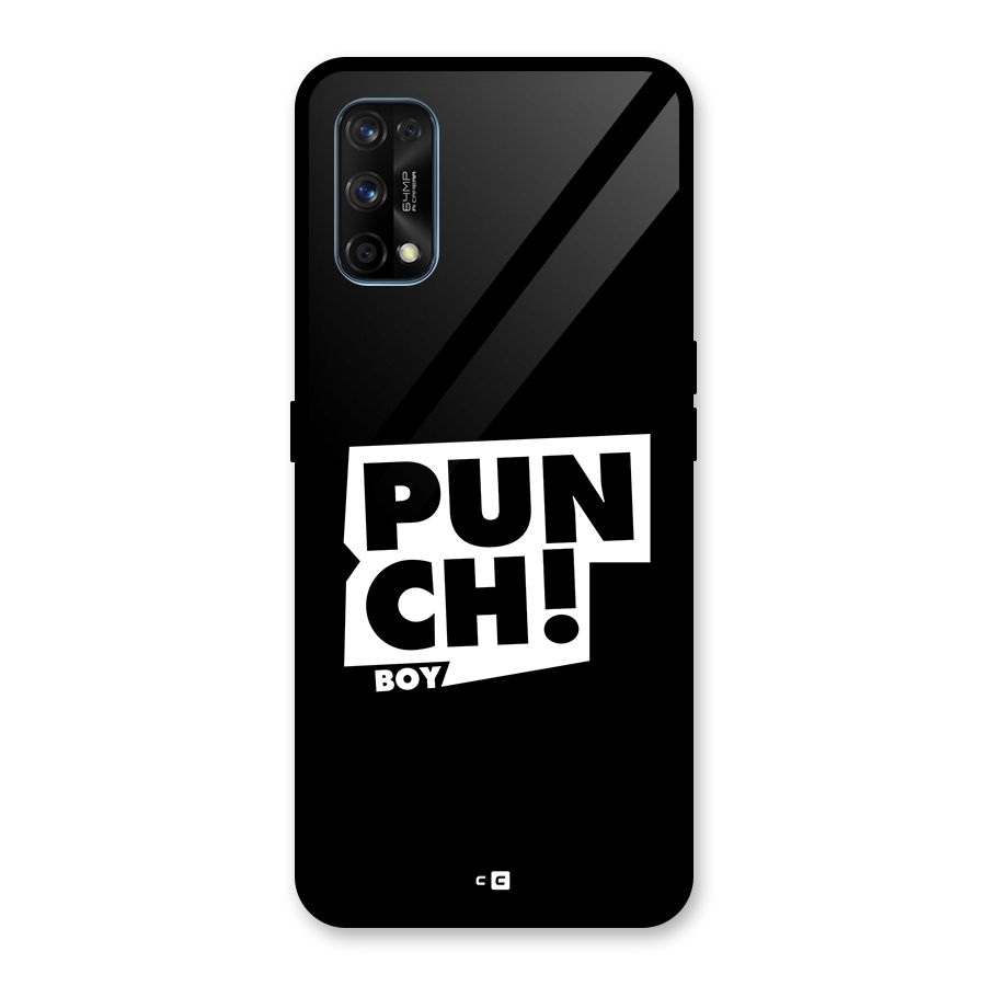 Punch Boy Glass Back Case for Realme 7 Pro