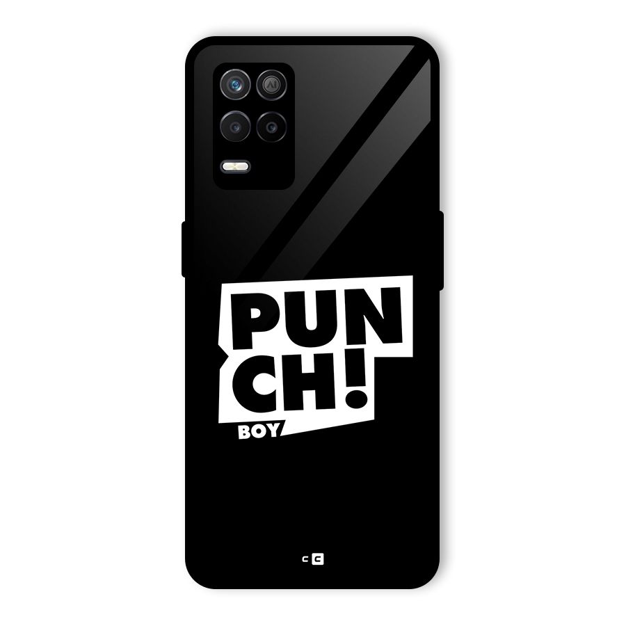 Punch Boy Glass Back Case for Realme 8 5G