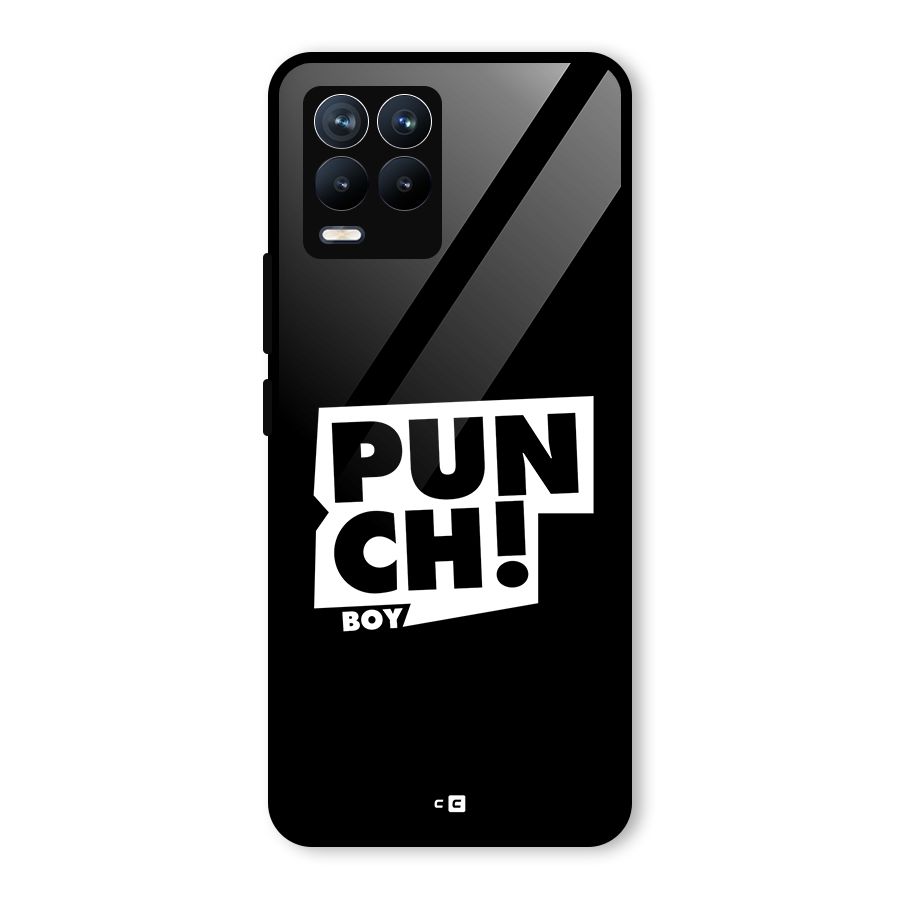 Punch Boy Glass Back Case for Realme 8 Pro