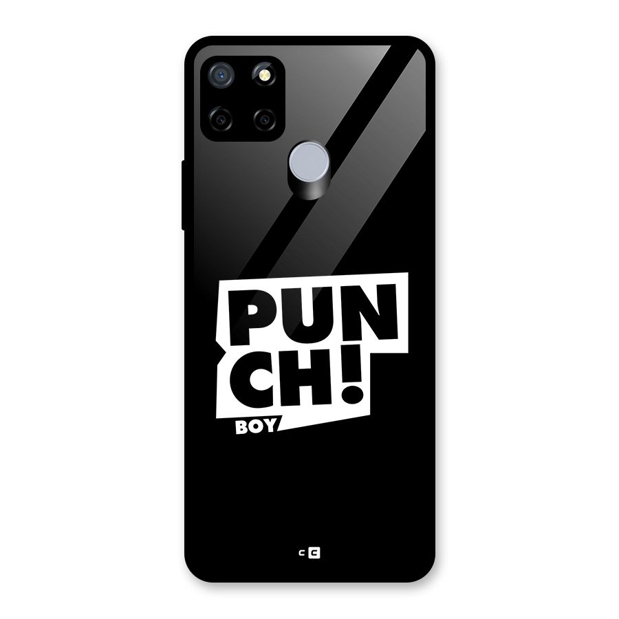 Punch Boy Glass Back Case for Realme Narzo 20