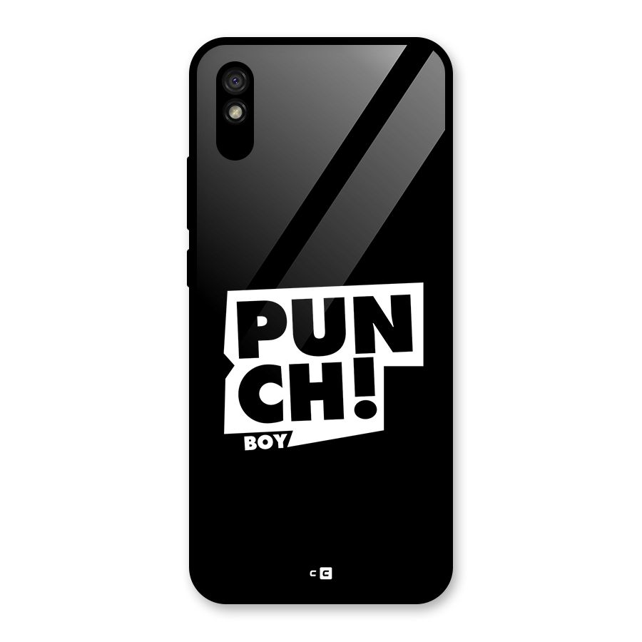 Punch Boy Glass Back Case for Redmi 9i