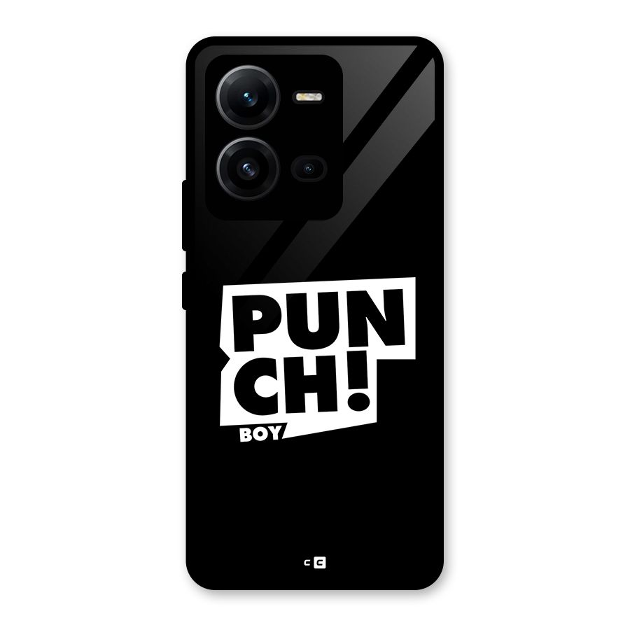Punch Boy Glass Back Case for Vivo V25