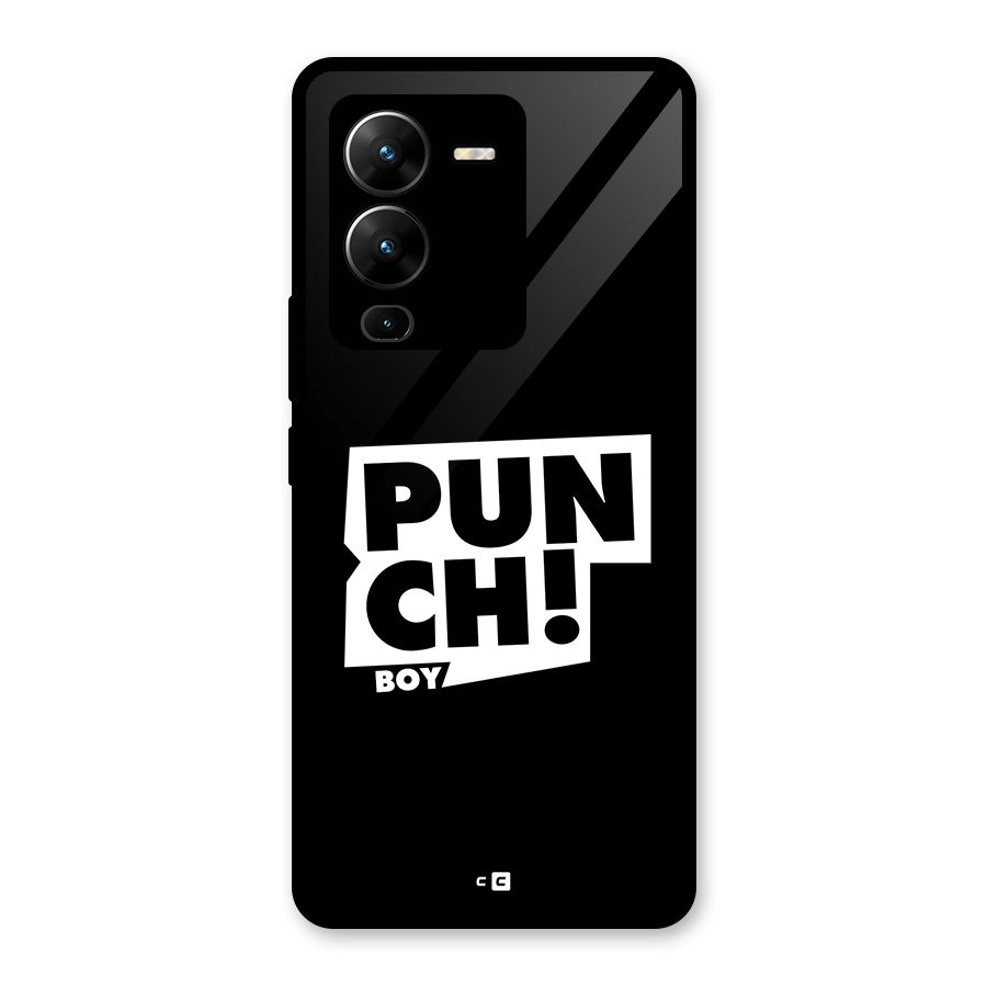 Punch Boy Glass Back Case for Vivo V25 Pro