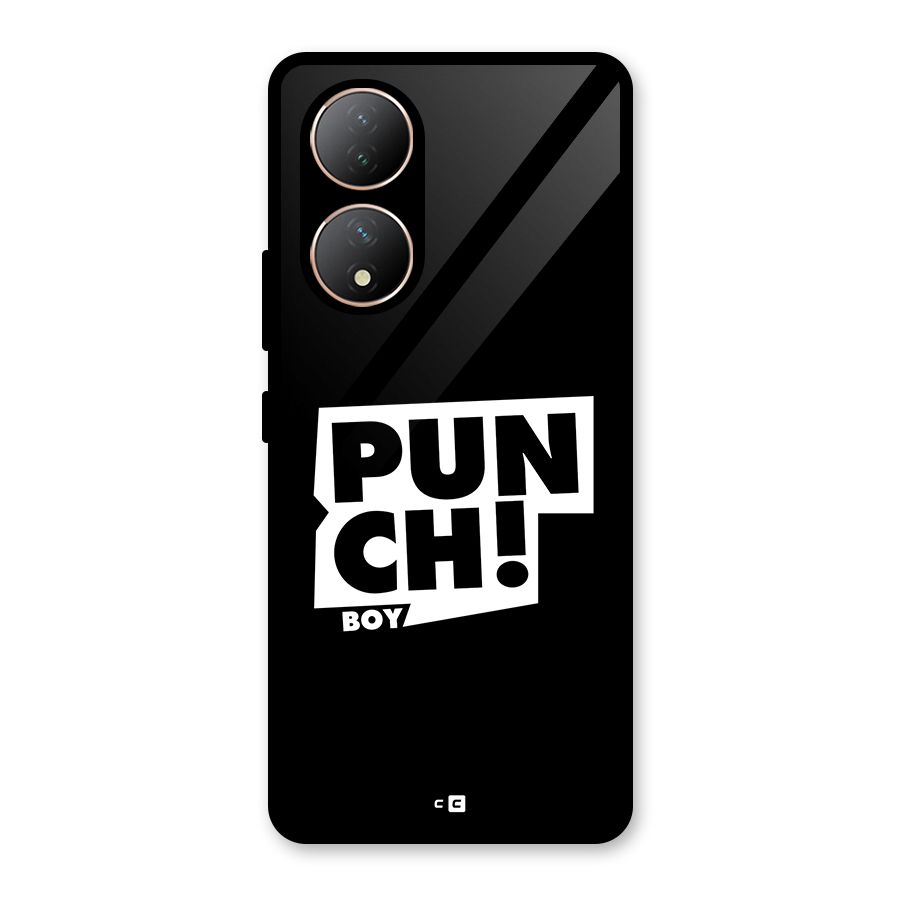 Punch Boy Glass Back Case for Vivo Y100