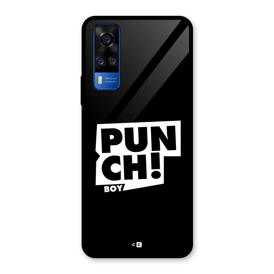 Punch Boy Glass Back Case for Vivo Y31
