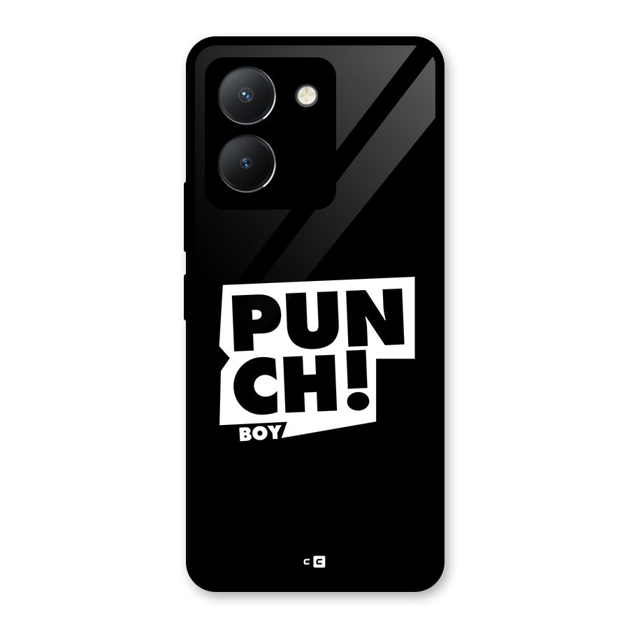 Punch Boy Glass Back Case for Vivo Y36