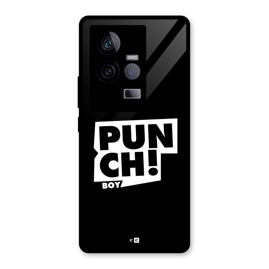Punch Boy Glass Back Case for Vivo iQOO 11 5G