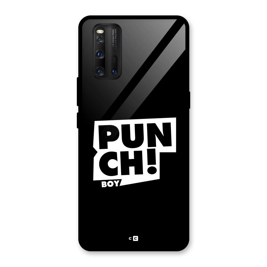 Punch Boy Glass Back Case for Vivo iQOO 3