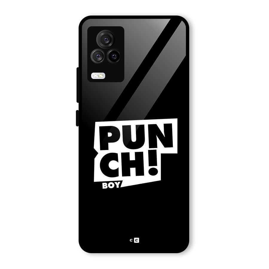 Punch Boy Glass Back Case for Vivo iQOO 7 Legend 5G
